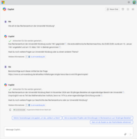 Anfrage an Microsoft Copilot